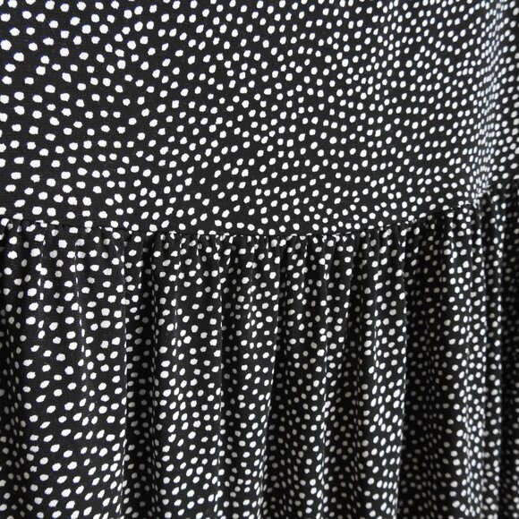 Jones Wear Maxi Skirt Polka Dot Polyester Large - Picture 5 of 8